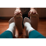 Obrázek z VOXX Ponožky sportovní bambusové BENGAM s masážním chodidlem BÉŽOVÉ 