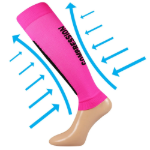 Obrázek z VOXX Návleky na lýtko kompresní FLEX neon růžové 