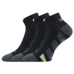 Obrázek z VOXX Ponožky nižší slabé GASTM se stříbrem ČERNÉ (3 páry) 