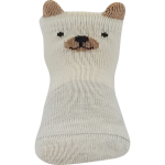 Obrázek z BOMA Ponožky kojenecké slabé MÍŠÁNEK ABS světle šedé 