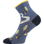 Obrázek z BOMA Ponožky dětské KAY s obrázky CHLAPECKÉ mix A (3 páry) 