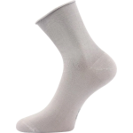 Obrázek z LONKA Ponožky dámské medicine FLOUI bavlněné SVĚTLE ŠEDÉ (3 páry) 