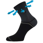 Obrázek z LONKA Ponožky medicine bavlněné ROGER 01 tmavě šedé (3 páry) 