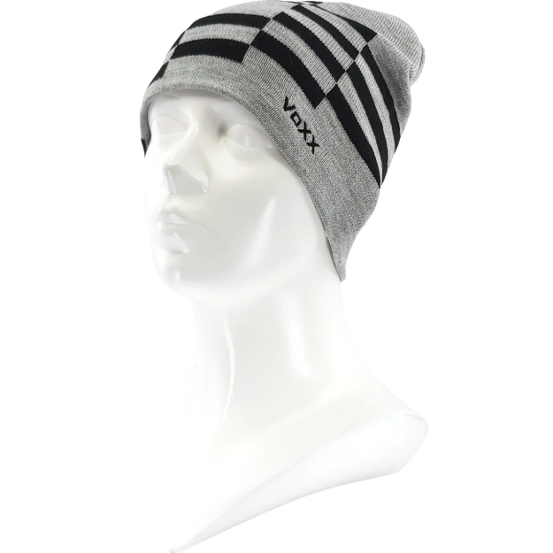 Obrázek z VOXX Čepice pánská pletená PICCOLO zimní SVĚTLE ŠEDÁ 
