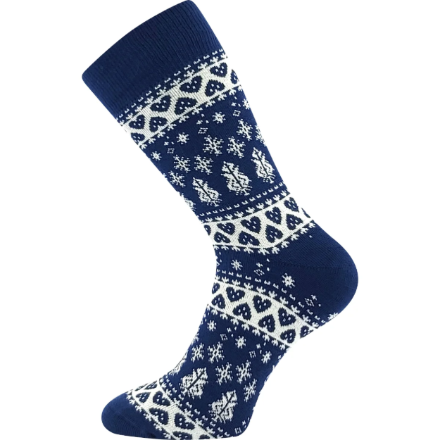 Obrázek z VOXX Ponožky dámské silné ZIMONA tmavě modré 