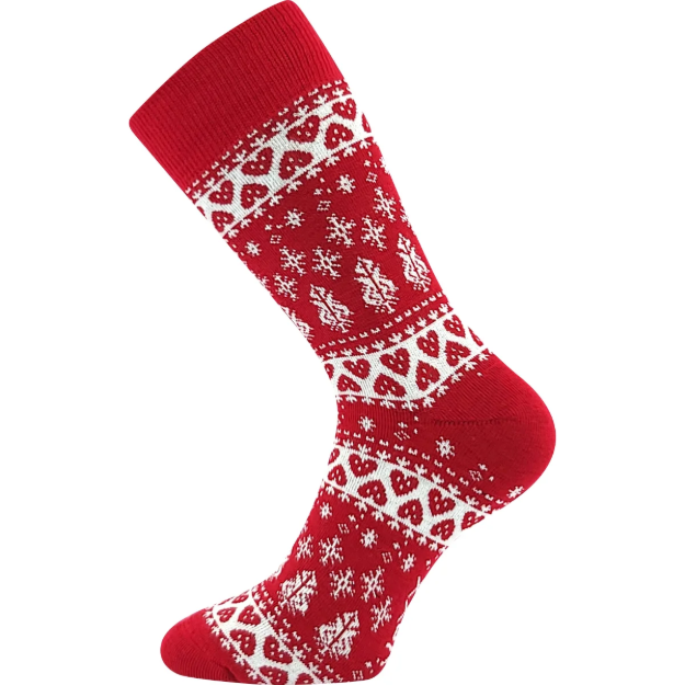 Obrázek z VOXX Ponožky dámské silné ZIMONA červené 