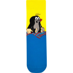 Obrázek z BOMA Ponožky společenské KR 211 s obrázkem Krtka ŽLUTÉ (3 páry) 