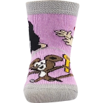 Obrázek z BOMA Ponožky kojenecké KRTEČEK obrázkové mix pro holčičky (3 páry) 