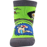 Obrázek z BOMA Ponožky kojenecké KRTEČEK obrázkové mix pro kluky (3 páry) 