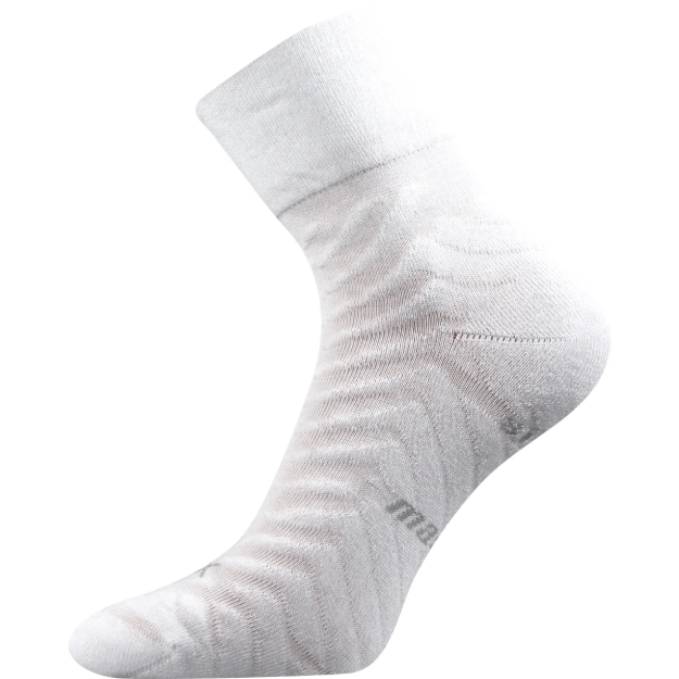 Obrázek z VOXX Ponožky sportovní HELIX s masážním chodidlem BÍLÉ 