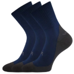 Obrázek z VOXX Ponožky anatomicky tvarované BAREFOOTAN FROTÉ tmavě modré (3 páry) 