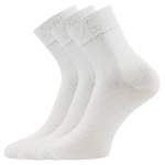 Obrázek z BOMA Ponožky bambusové EKOM 3pár BÍLÉ 