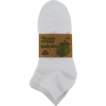 Obrázek z BOMA Ponožky krátké bambusové EKOS 3pár BÍLÉ 