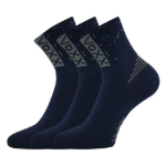 Obrázek z VOXX Ponožky bavlněné sportovní CODEX tmavě modré (3 páry) 