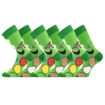 Obrázek z LONKA Ponožky obrázkové DEASTER s velikonočním motivem ZAJÍCE (3 páry) 