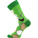 Obrázek z LONKA Ponožky obrázkové DEASTER s velikonočním motivem ZAJÍCE (3 páry) 