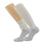 Obrázek z VOXX Ponožky dámské zimní NARVIK s merinem a alpakou REŽNÉ MELÉ 