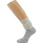 Obrázek z VOXX Ponožky dámské zimní NARVIK s merinem a alpakou REŽNÉ MELÉ 
