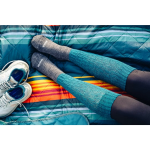 Obrázek z VOXX Ponožky dámské zimní NARVIK s merinem a alpakou PETROLEJOVÉ 