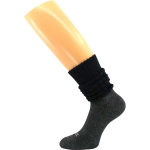 Obrázek z VOXX Ponožky dámské zimní NARVIK s merinem a alpakou ČERNÉ 