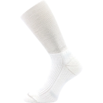 Obrázek z VOXX Ponožky dvouvrstvé s jemným lemem WANAK z merino vlny BÍLÉ 