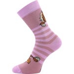 Obrázek z LONKA Ponožky dívčí slabé HORSIK s KONÍČKY (3 páry) 