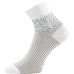 Obrázek z LONKA Ponožky dámské slabé JANKA letní MIX s proužky a obrázky (3 páry) 