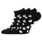 Obrázek z LONKA Ponožky barevné DEWOW s obrázky DUCHŮ (3 páry) 