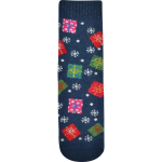 Obrázek z LONKA Ponožky dámské silné EMILY s obrázky DÁREČKŮ 