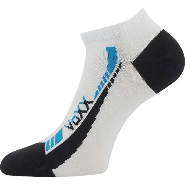 Obrázek z VOXX Ponožky krátké slabé REX 19 bavlněné BÍLÉ (3 páry) 