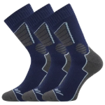 Obrázek z VOXX Ponožky sportovní froté THERMAX tmavě modré (3 páry) 