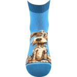 Obrázek z BOMA Ponožky dámské letní ALÍK 01 s pejsky MIX B (3 páry) 