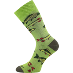 Obrázek z VOXX Ponožky fishing LOVIX 02 froté s obrázkem RYB 01 (3 páry) 