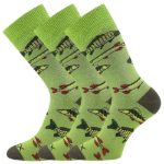 Obrázek z VOXX Ponožky fishing LOVIX 02 froté s obrázkem RYB 01 (3 páry) 