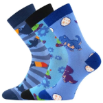 Obrázek z BOMA Ponožky dětské KAITO s obrázky CHLAPECKÉ mix C (3 páry) 