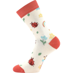 Obrázek z BOMA Ponožky dětské KAITO s obrázky DÍVČÍ mix E (3 páry) 