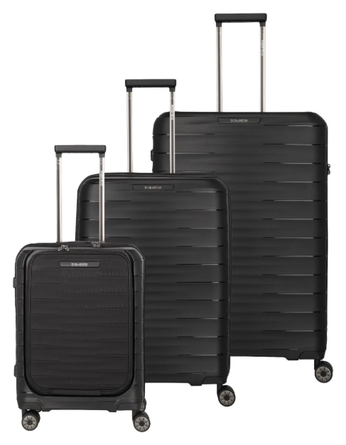 Obrázek z Travelite Mooby S,M,L Front pocket Black S: 44 l / M: 73/80 l / L: 106 L 