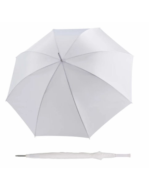 Obrázek z DOPPLER Big Wedding - svatební partnerský holový deštník bílá 