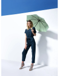 Obrázek z DOPPLER Magic Fiber Palma - dámský plně automatický deštník zelená 