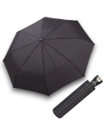 Obrázek z BUGATTI Gran Turismo Gents Print - pánský plně automatický skládací deštník antracit 