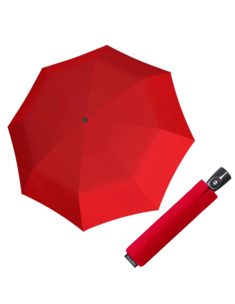 Obrázek z DOPPLER Magic Fiber UNI - dámský plně automatický deštník červená 
