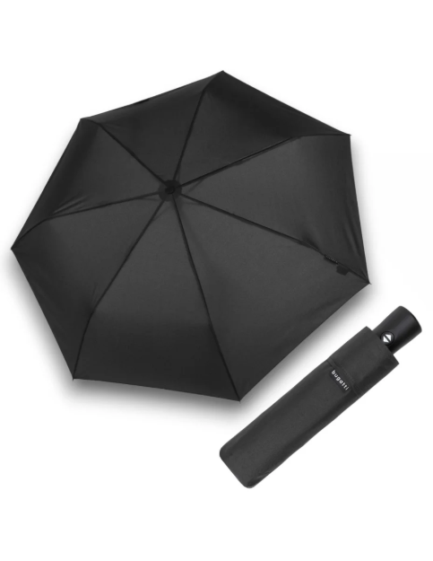Obrázek z BUGATTI Buddy Duo - pánský plně automatický skládací deštník černá 