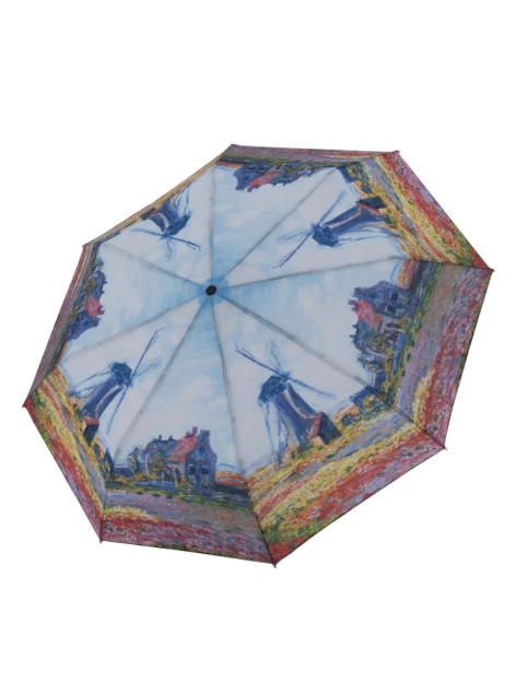Obrázek z DOPPLER Magic Mini Monet ""Větrné mlýny"" - dámský plně automatický deštník vícebarevný 