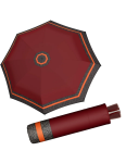 Obrázek z DOPPLER Fiber Mini Style - dámský skládací deštník vínová 