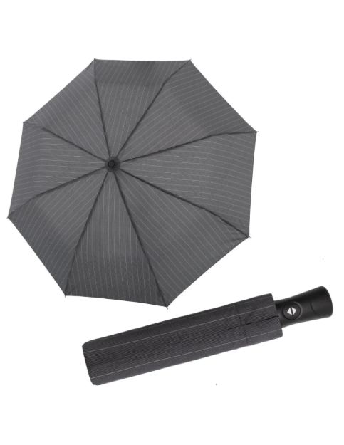 Obrázek z DOPPLER Fiber SUPERSTRONG - Pánský plně automatický zesílený deštník pruhovaný 