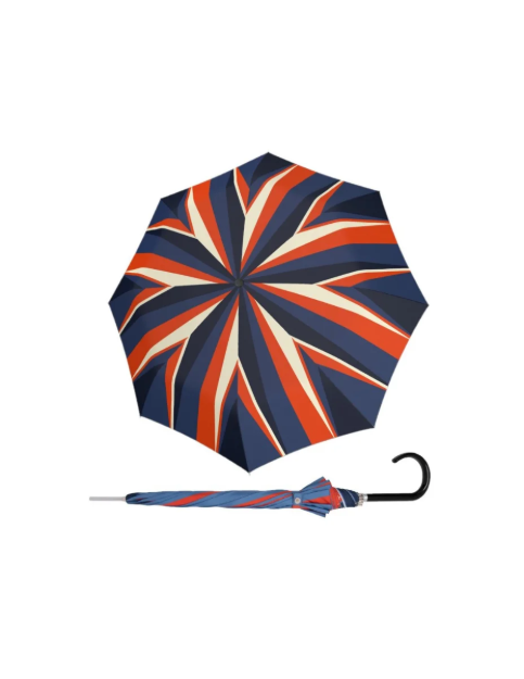 Obrázek z DOPPLER Carbonsteel Lang AC GLIMMER - dámský holový vystřelovací deštník vícebarevný 