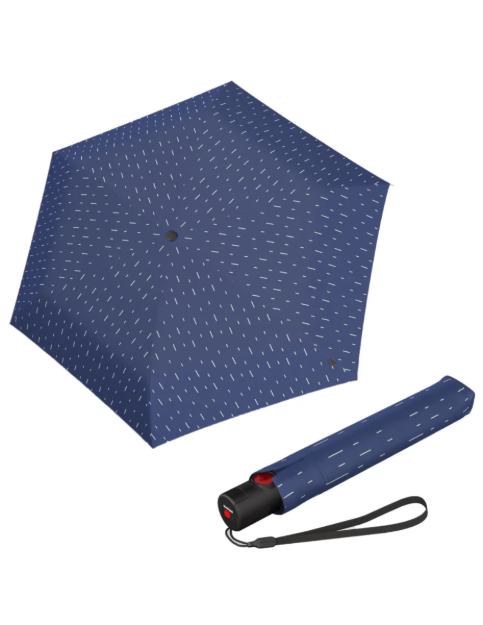 Obrázek z KNIRPS U.200 RAIN BLUE - elegantní dámský plně automatický deštník modrá 