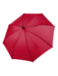 Obrázek z DERBY Hit Stick Long Automatic RED - dámský holový vystřelovací deštník červená 