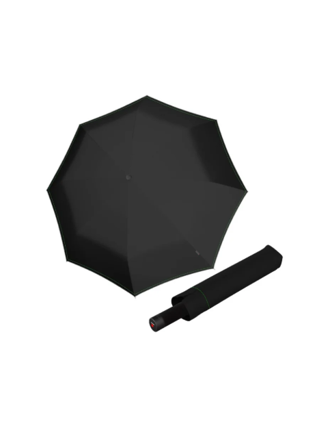 Obrázek z KNIRPS U.90 XXL NEON BLACK - ultralehký skládací deštník černá 