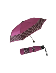 Obrázek z DOPPLER Fiber Mini Style - purple viola - dámský skládací deštník růžová 